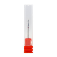 Diamond cuticle nozzle, flame, red notch 257/025R