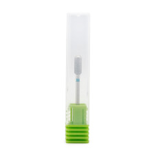 Diamond cuticle brush head, rounded cylinder, green notch 882/142/040G