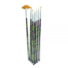 Brushes for gel Global Fashion B-14 (wholesale 5 PCs)