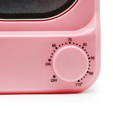 Воскоплав Wax Warmer силикон, с подставкой, розовый цвет