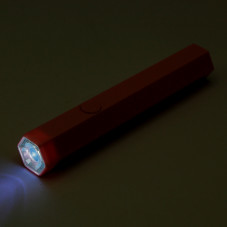 Flashlight lamp for gel polish hexagonal, pink
