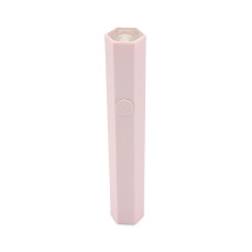 Flashlight lamp for gel polish hexagonal, pink