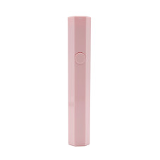 Flashlight lamp for gel polish hexagonal, pink