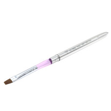 Pensula cu varf drept pentru aplicare gel UV, Nr. 6