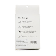 Global Fashion nail Decor, set, 6 pcs