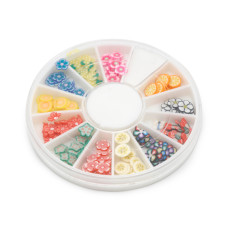 Decor pentru unghii, fimo, diferite forme 02