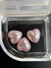 3D manicure figurines, set (pink figurines)