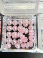 3D volumetric figures for manicure, set (white+pink figures) 3D volumetric figures for manicure, set (white+pink figures)