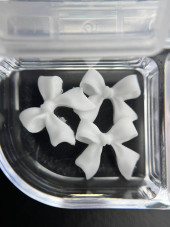 Figurine volumetrice 3D pentru manichiură, set (mix + fundite cameleon)