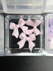 Figurine volumetrice 3D pentru manichiură, set (mix + fundite cameleon)