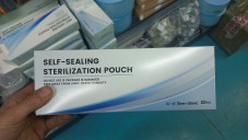 Pungi Kraft pentru sterilizare în pupinel 90*260 mm, 200 bucăți