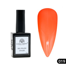 Гель лак Global Fashion, Gel polish 15 ml, 19