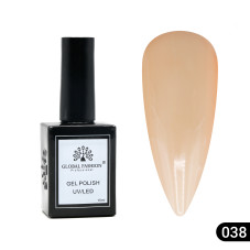 Гель лак Global Fashion, Gel polish 15 ml, 38