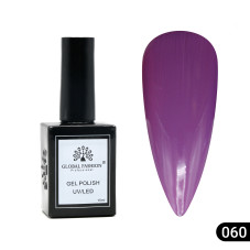Oja semipermanentă Global Fashion, Gel polish Elite Glow 15 ml, 60