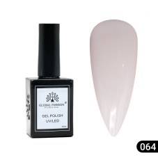 Oja semipermanentă Global Fashion, Gel polish Elite Glow 15 ml, 64