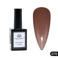 Oja semipermanentă Global Fashion, Gel polish Elite Glow 15 ml, 70