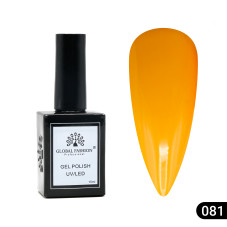 Gel polish Global Fashion, Gel polish 15 ml, 81