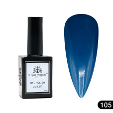 Oja semipermanentă Global Fashion, Gel polish Elite Glow 15 ml, 105