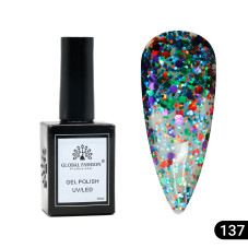 Gel polish Global Fashion, Gel polish 15 ml, 137