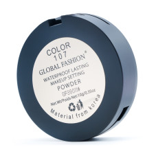 Пудра водостійка Global Fashion, GF38011, #107