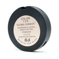 Пудра водостійка Global Fashion, GF38011, #108