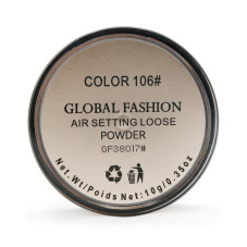 Global Fashion Crumbly Air Powder, GF38017, #106 Global Fashion Crumbly Air Powder, GF38017, #106