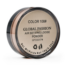 Розсипчаста повітряна пудра Global Fashion, GF38017, #108
