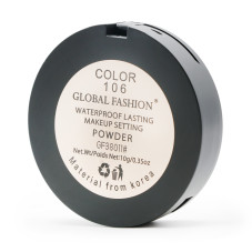 Пудра водостійка Global Fashion, GF38011, #106