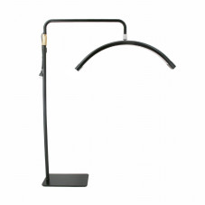 Shadowless floor lamp, black color