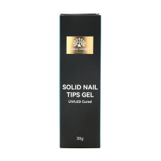 Gel for gel type c in a tube. Solid Nail Tips Gel 30 gr.