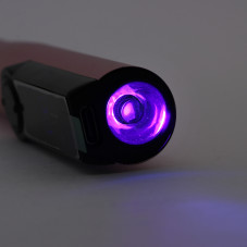 Аппарат для маникюра на аккумуляторе TMS-025, 24 ват, 35000 об, 2 в 1 с уф фонариком,pink