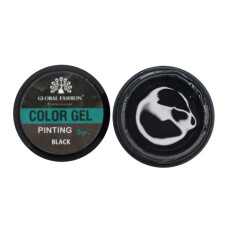 Color gel Global 5 мл *10 баночок, чорний