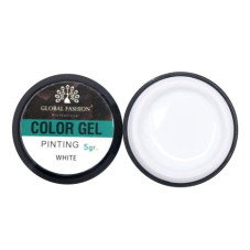 Color gel Global 5 мл *10 баночок, білий