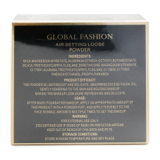 Розсипчаста повітряна  пудра Global Fashion, GF38017, #104