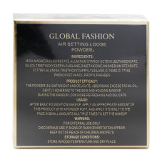 Розсипчаста повітряна пудра  Global Fashion, GF38017, #105