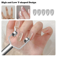 Extra strong double nail magnet, shape Y