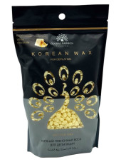 Віск для депіляції Global Fashion, Korean Wax, 1000 гр, White Chocolate, плівковий