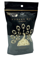 Віск для депіляції Global Fashion, Korean Wax, 1000 гр, Milk, плівковий