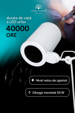 Aspirator profesional pentru praf de unghii, cu absorbție de sus
