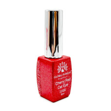 Гель лак котяче око Cherry Red Cat Eye Global Fashion, 8мл, 001