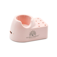 Ручка-фрезер з підставкою Global Fashion, 0.5W, 18тис. об/хв., M3, Pink