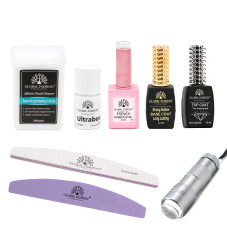 “Refresh your nails while you're waiting for coffee!” kit.