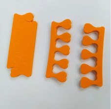 Finger Spacers, orange, 1 pair