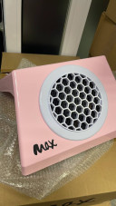 Max Fan 100W manicure extractor, pink color