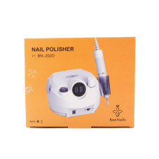 Аппарат для маникюра и педикюра BEE NAILS, 202D, с дисплеем, 65w, 45000 об, белый Аппарат для маникюра и педикюра BEE NAILS, 202D, с дисплеем, 65w, 45000 об, белый