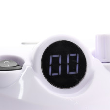 Аппарат для маникюра и педикюра BEE NAILS, 202D, с дисплеем, 65w, 45000 об, белый