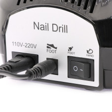 Аппарат для маникюра и педикюра BEE NAILS, 202D, с дисплеем, 65w, 45000 об, черный Аппарат для маникюра и педикюра BEE NAILS, 202D, с дисплеем, 65w, 45000 об, черный
