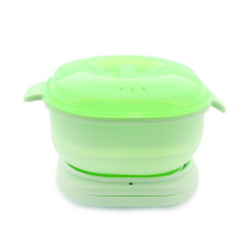 Wax Wax Warmer silicone, green color