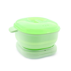 Wax Wax Warmer silicone, green color