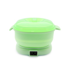 Wax Wax Warmer silicone, green color